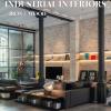 Industrial interiors. Iron & wood