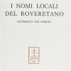 I Nomi Locali Del Roveretano. Distribuiti Per Comuni