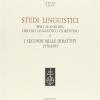 Studi Linguistici Per I 50 Anni Del Circolo Linguistico Fiorentino E i Secondi Mille Dibattiti (1970-1995)