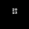 2023: Agenda Settimanale | Formato A5 Tascabile | 1 Settimana Su 2 Pagine| 12 Mesi Planner | Design Semplice | Diario Caledario Appuntamenti Agenda Giornaliera | Nero