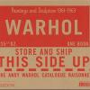 The Andy Warhol Catalogue Raisonne. Ediz. A Colori. Vol. 1