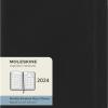 12 Months, Monthly. Extra-large, Soft Cover, Black