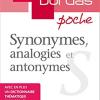 Synonymes Analogies Et Antonym: Sous La Direction De Jean Pruvost