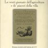 Le Venti Giornate Dell'agricoltura E De' Piaceri Della Villa (rist. Anast. 1775)
