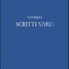 Scritti Vari. Vol. 1