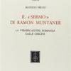 Il Sermo Di Ramon Muntaner. La Versificazione Romanza Delle Origini