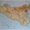Sicilia 1:350.000 (carta in rilievo senza cornice)