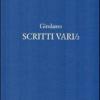 Scritti Vari. Vol. 2