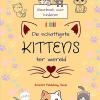 De Schattigste Kittens Ter Wereld - Kleurboek Voor Kinderen - Creatieve En Grappige Scnes Van Lachende Katten: Charmante Tekeningen Die Creativiteit En Plezier Voor Kinderen Stimuleren