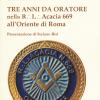 Tre Anni Da Oratore Nella R.l. Acacia 669 All'oriente Di Roma