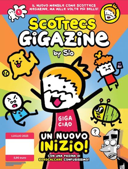 Scottecs Gigazine (Titolo venduto esclusivamente su Amazon, nelle fumetterie e in edicola). Vol. 1