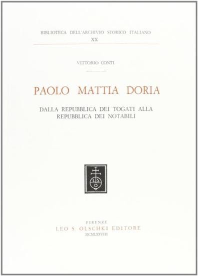 Paolo Mattia Doria. Dalla repubblica dei togati alla repubblica dei notabili