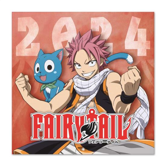 Fairy Tail Calendario 2024 30X30 Cm