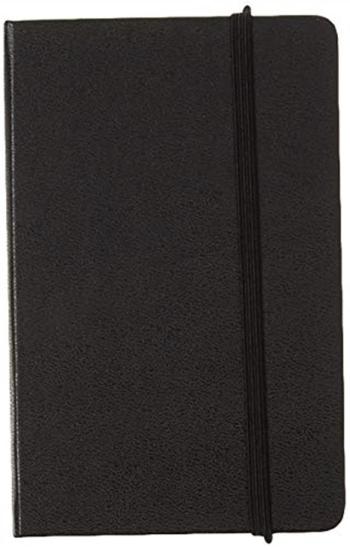 Moleskine Taccuino Address Book, Rubrica, Tascabile, Copertina Rigida, Nero