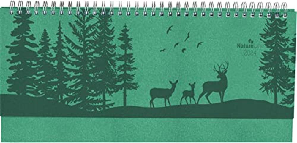 Planner Nature Line 29,7x13,5 Cm Forest 2024