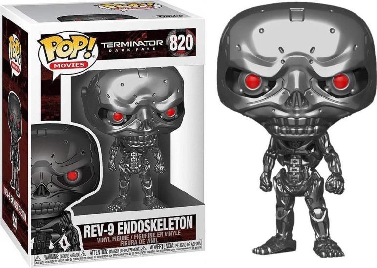 Terminator Dark Fate: Funko Pop! Movies - Rev-9 Endoskeleton (Vinyl Figure 820)
