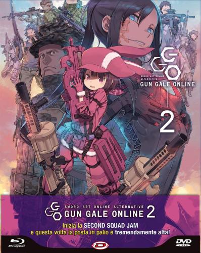 Sword Art Online Alternative Gun Gale Online #02 (eps 07-12) (ltd Edition) (blu-ray+dvd) (regione 2 Pal)