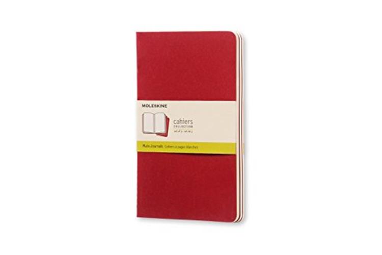 Moleskine Quaderno Cahier Journal, Pagina Bianca, Rosso