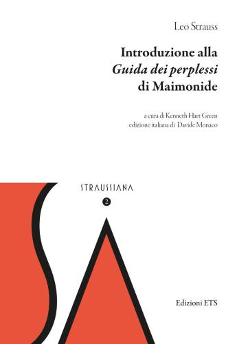 Introduzione Alla guida Dei Perplessi Di Maimonide