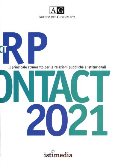Agenda del giornalista 2021. Rp contact. Vol. 2