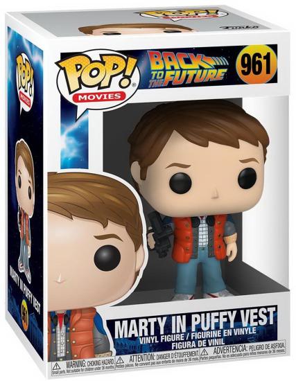 Back To The Future: Funko Pop! Movies - Marty In Puffy Vest (Vinyl Figure 961)