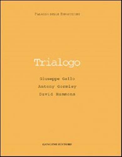 Trialogo. Giuseppe Gallo, Antony Gormley, David Hammons. Catalogo Della Mostra