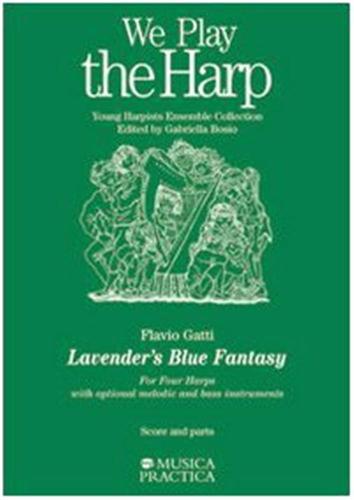 Lavander's Blue Fantasy. For Four Harps. With Optional Melodic And Bass Instruments