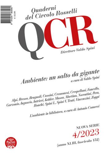 Qcr. Quaderni Del Circolo Rosselli (2023). Vol. 4