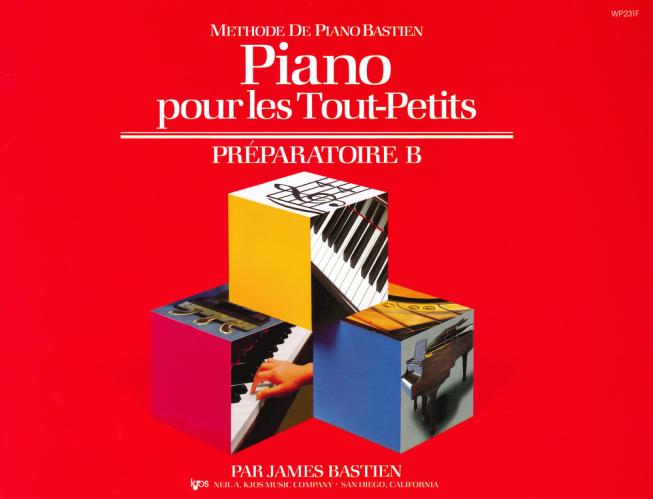 Piano Pour Les Tout-petits. Prparatoire B