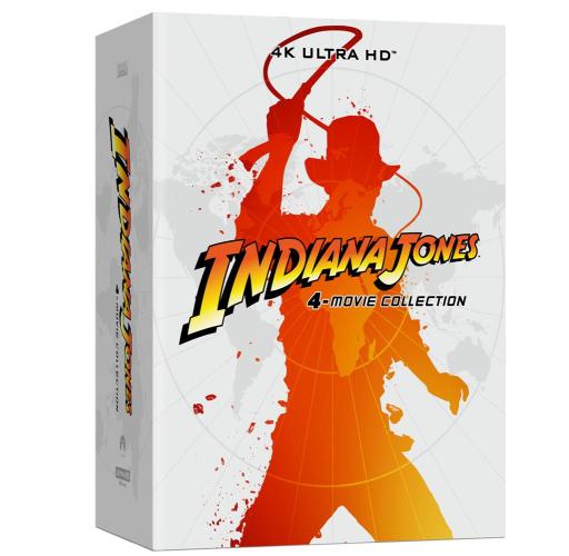 Indiana Jones 4-movie Collection (5 Blu-ray+4 Blu-ray Uhd) (regione 2 Pal)