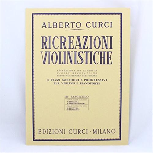 Ricreazioni Violinistiche. Vol. 3