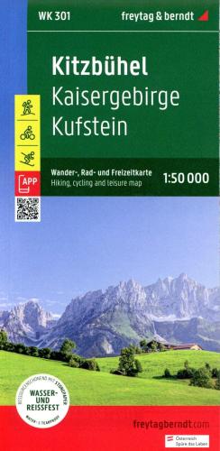 Kitzbhel, Kaisergebirge, Kufstein 1:50.000