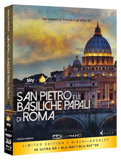 San Pietro E Le Basiliche Papali Di Roma (Blu-Ray 3D+Blu-Ray 4K Ultra HD) (Regione 2 PAL)