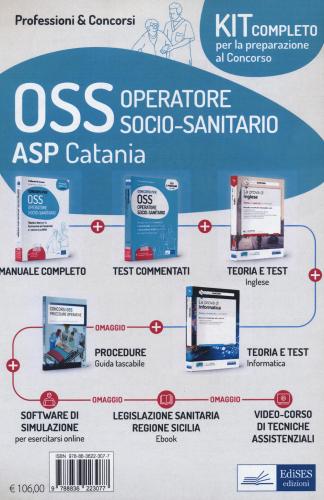 Kit Concorso Oss Asp Catania. Con E-book. Con Software Di Simulazione. Con Videocorso