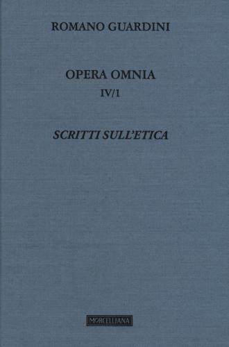 Opera Omnia. Vol. 4-1