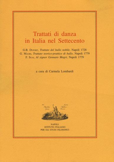 Trattati di danza in Italia nel Settecento