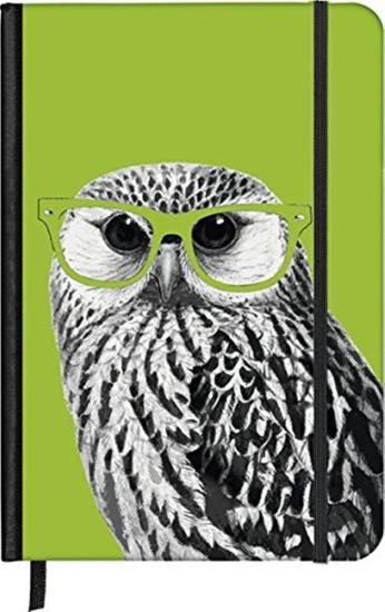 Notebook office nerdy owl
