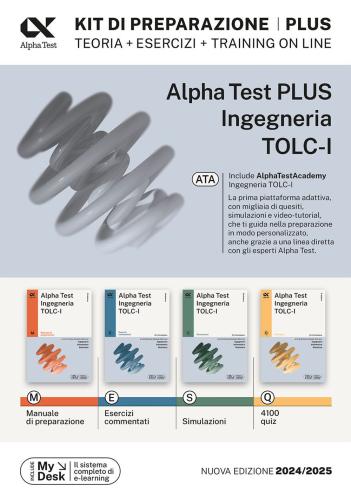 Alpha Test Plus. Ingegneria. Tolc-i. Kit Plus