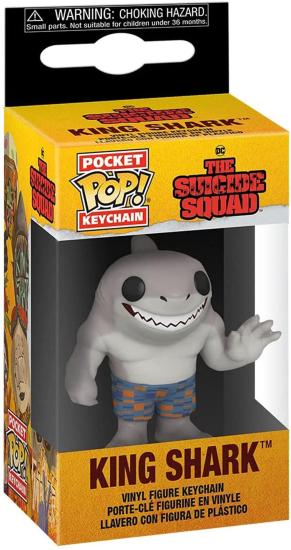 Suicide Squad (The): Funko Pop! Keychain - King Shark (Portachiavi)