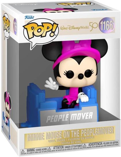 Disney: Funko Pop! - Walt Disney World 50 - Minnie Mouse On The Peoplemover (Vinyl Figure 1166)
