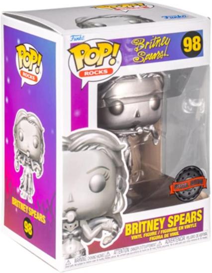Britney Spears: Funko Pop! Rocks - Britney Spears (Slave 4 U Metallic) (Vinyl Figure 98)