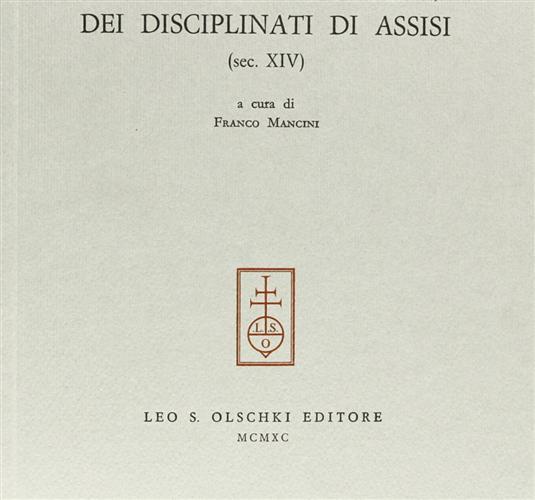 Il Laudario frondini Dei Disciplinati Di Assisi (secolo Xiv)