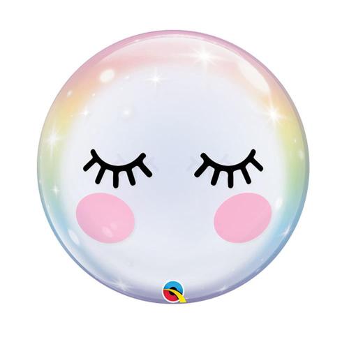 Bubble Unicorn Pastel Eyelashes 56 Cm