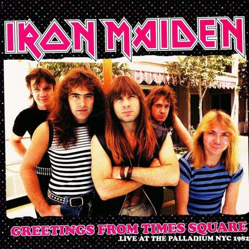Iron Maiden - Greetings From Times Square - Live At The Palladium Nyc 1982 (pink Vinyl)