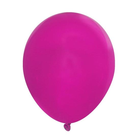 Unique Party: 10 Ct 12'' Fuschia Balloons