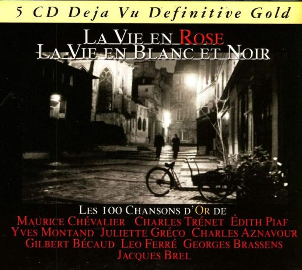 Vie En Rose, La Vie En Blanc Et Noir (La) / Various (5 Cd)
