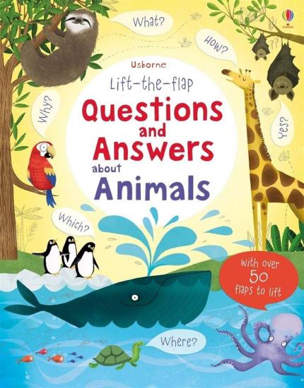 Lift-The-Flap Questions And Answers About Animals - Lift-The-Flap Questions And Answers About Animals [Edizione: Regno Unito]