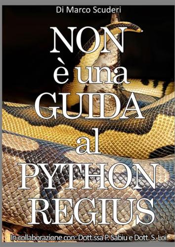 Non è Una Guida Al Pythons Regius. La Raccolta Dei Miei Errori Nell'allevamento Del Pitone Reale Dal 2009. Con Video Accessibile Con Qr Code