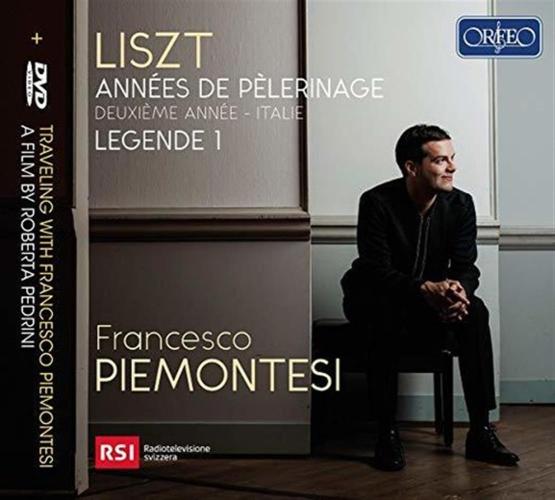 Annees De Pelerinage + Dvd Traveling With Francesco Piemontesi (cd+dvd)