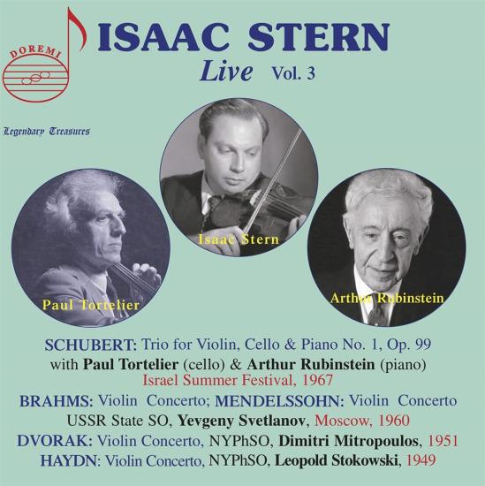 Isaac Stern: Live, Vol. 3 (2 Cd)